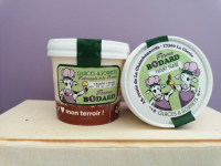 Yaourt glacé coulis fraise