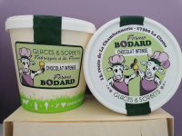 Crème glacée chocolat intense