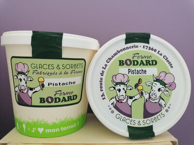 Crème glacée pistache