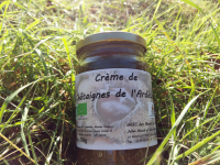 Crème de châtaignes avec éclats