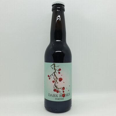Bière éphémère dark roses à la rose de damas