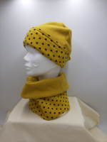 Ens. snood et bonnet enfant étoiles