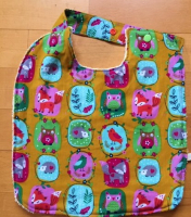 Bavoir réversible animaux