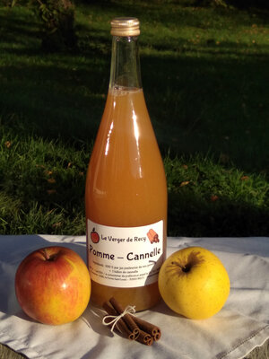 Jus de pomme-cannelle