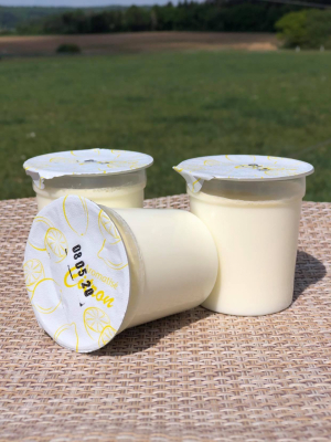Yaourt aromatisé citron