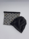 Ens. snood et bonnet chouettes - image 2