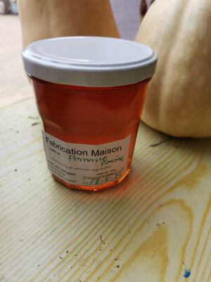 Gelée de pommes coing