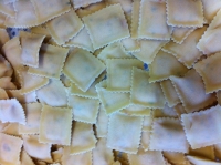 Ravioli chèvre miel noix