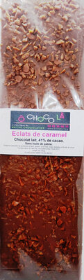Tablette éclats de caramel