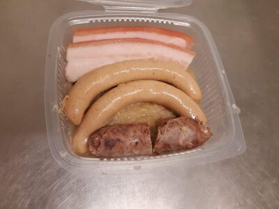 Choucroute garnie pour 2 personnes