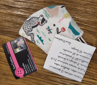 Masque barrière enfant jungle