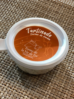 Tartinade saveurs du jardin