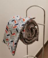 Rouleau papier wc 'géométriques'