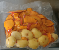 Preparation veloute potimarron