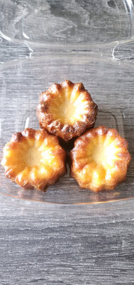 Trio de cannelés