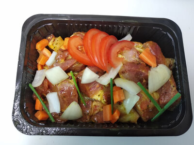 Sauté de porc mariné thaï