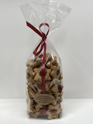 Bredele sachet etoiles linzer