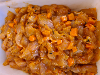 émincé de volaille au potiron