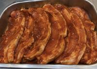 Lard en tranches marinade barbecue (x4)
