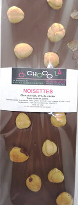 Tablette lait noisettes