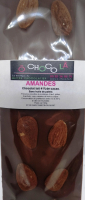 Tablette chocolat lait amandes
