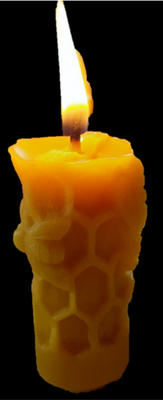 Bougie nid d'abeille