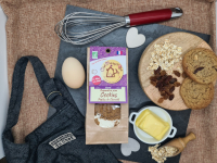 Kit pour cookies avoine/raisins bio