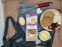 Kit pour cookies blanc cranberry bio