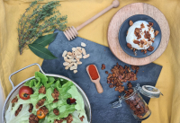 Salé-granola paprika cacahuètes bio