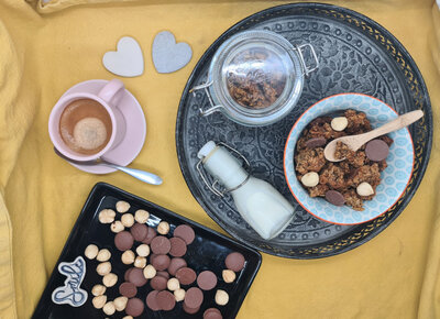 Granola lait noisettes bio