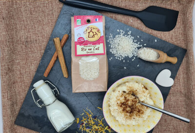 Kit pour riz au lait spéculoos bio