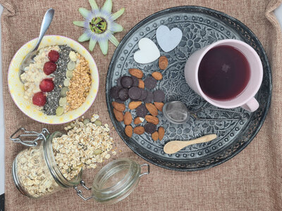 Muesli noir amandes bio