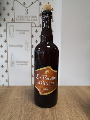 Bière ambrée 75cl