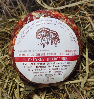 Chèvre frais brushetta