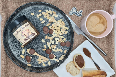 Pâte à tartiner choco cacahuètes bio