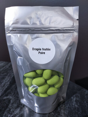 Dragée fruitée poire