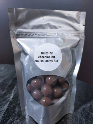Billes de chocolat lait croustillant