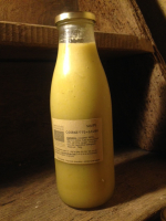 A table - soupe courgette sauge