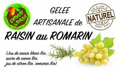 Gelée raisin romarin