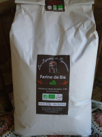 Farine de ble bio t80 (5 kg)
