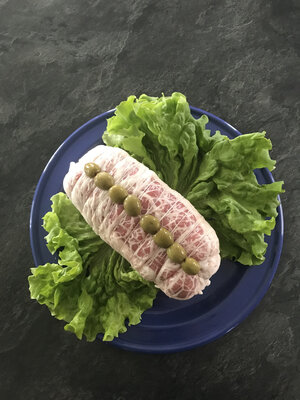 Roti de veau aux olives
