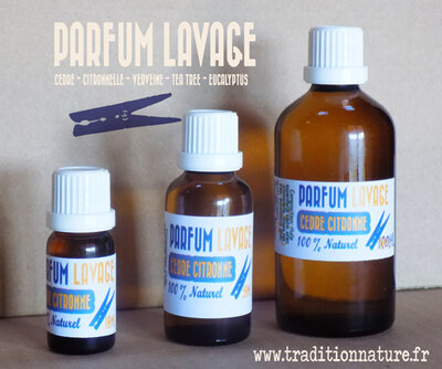 Cèdre citronné | parfum lavage 10