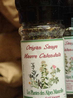 Origan, sauge, mauve ,calendula