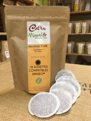 Café dosette senseo absolute