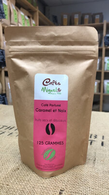 Café aromatisé-caramel & noi