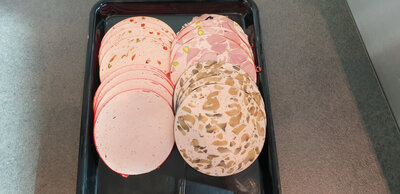 Assortiments de charcuterie