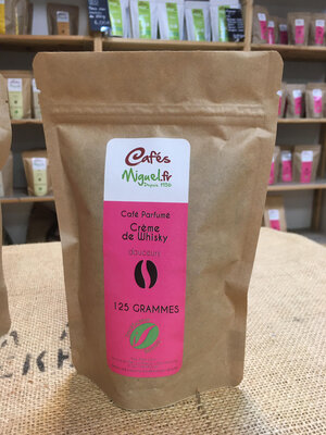 Café aromatisé-crème de whisky