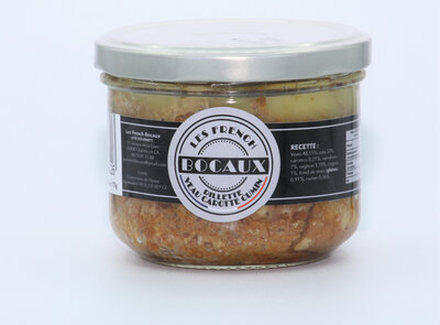 Rillettes veau carottes cumin