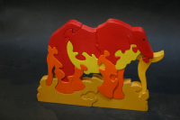 Puzzle elephant
