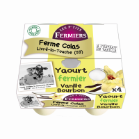 Yaourt vanille bourbon de madagascar